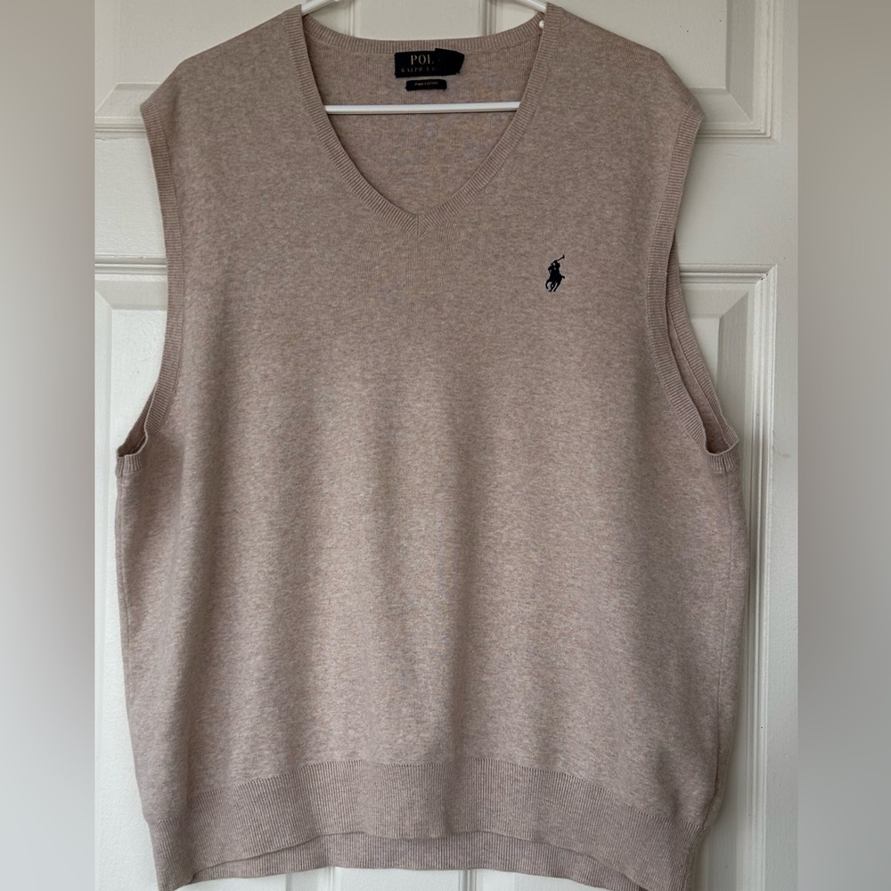 Polo Ralph Lauren Knit Golf Vest‎ Size XL